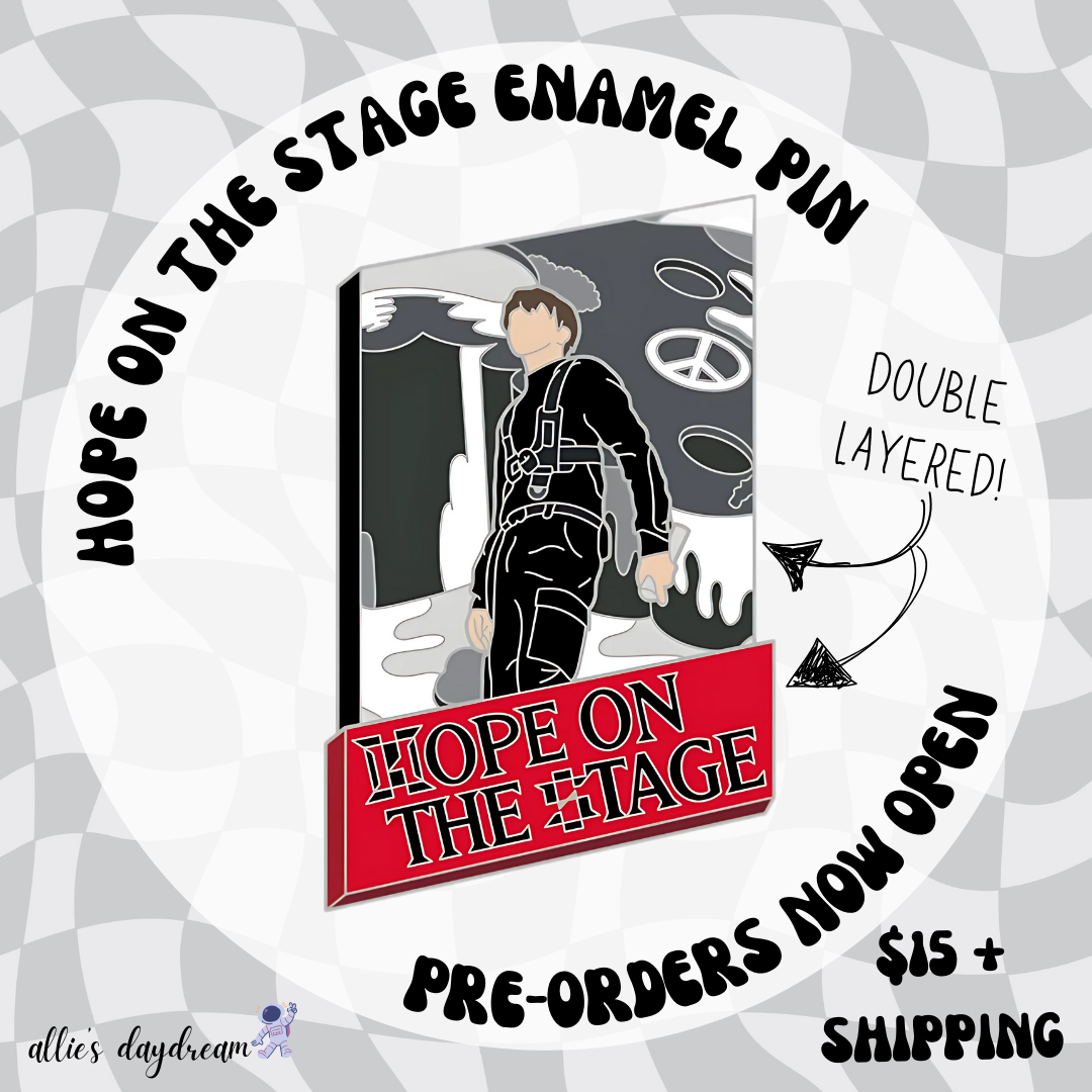 **PREORDER** BTS J-Hope Hope on the Stage World Tour Enamel Pin