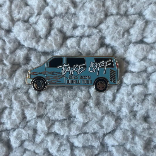 iKon Take Off Tour Enamel Pin