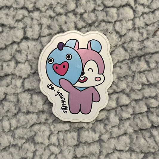 BTS BT21 Mang Be Yourself Sticker