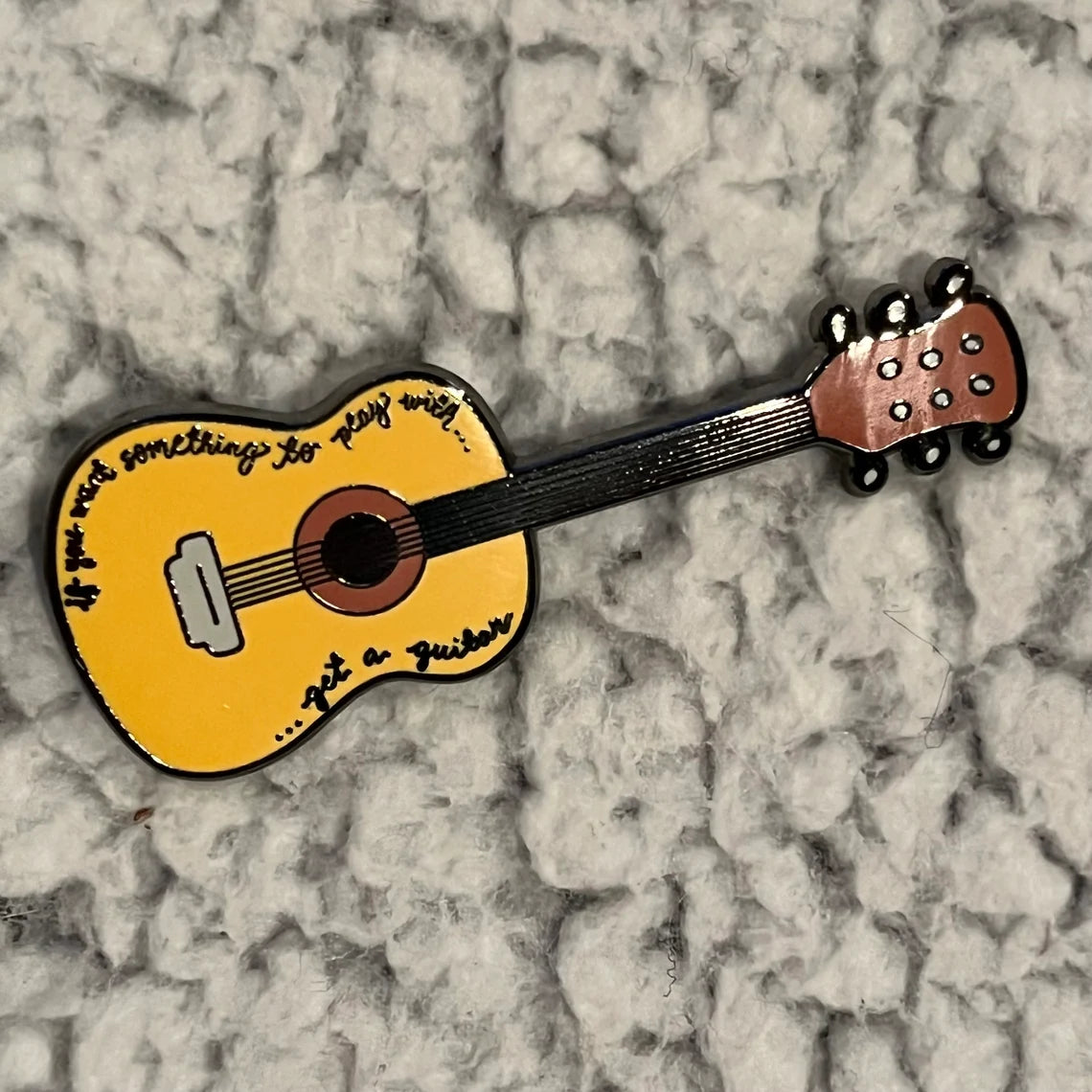 Riize Get a Guitar Enamel Pin