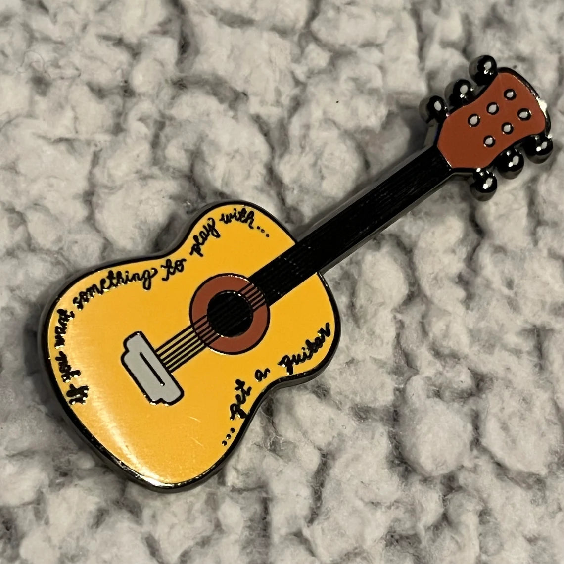 Riize Get a Guitar Enamel Pin