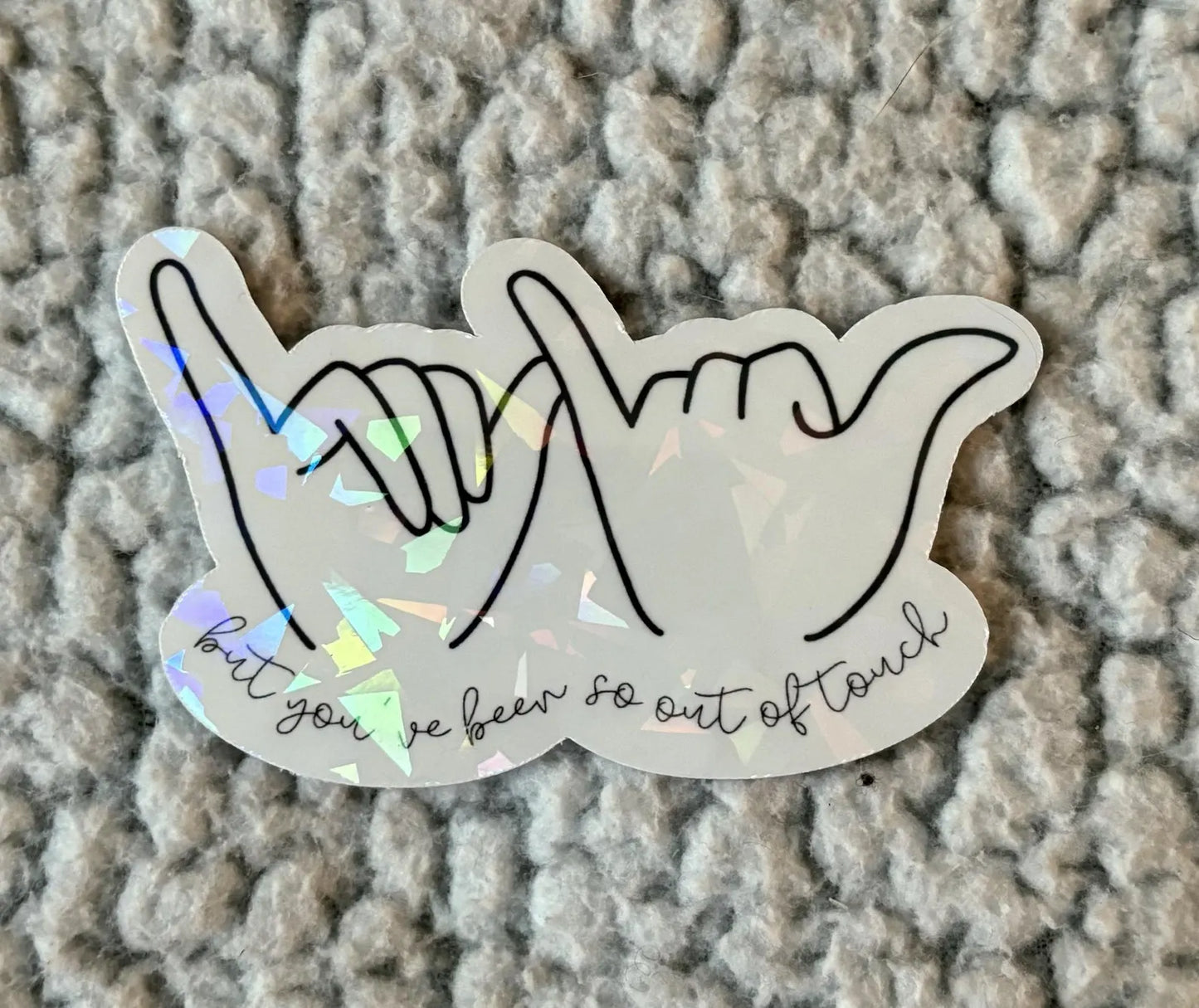 Katseye Touch Holographic Sticker