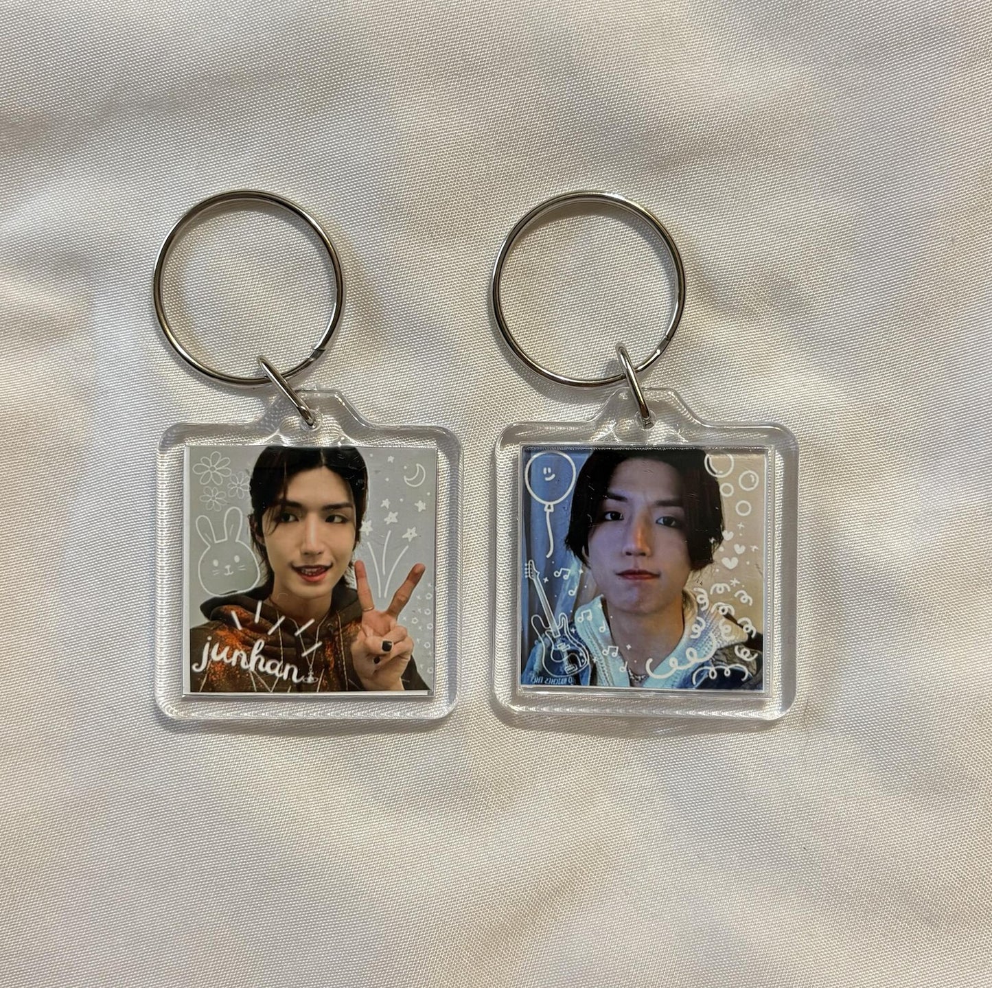 Xdinary Heroes Member Double-Sided Photo Keychain