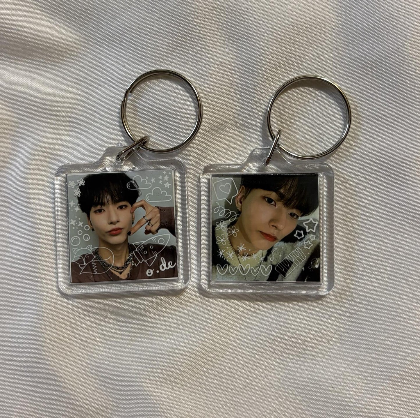 Xdinary Heroes Member Double-Sided Photo Keychain