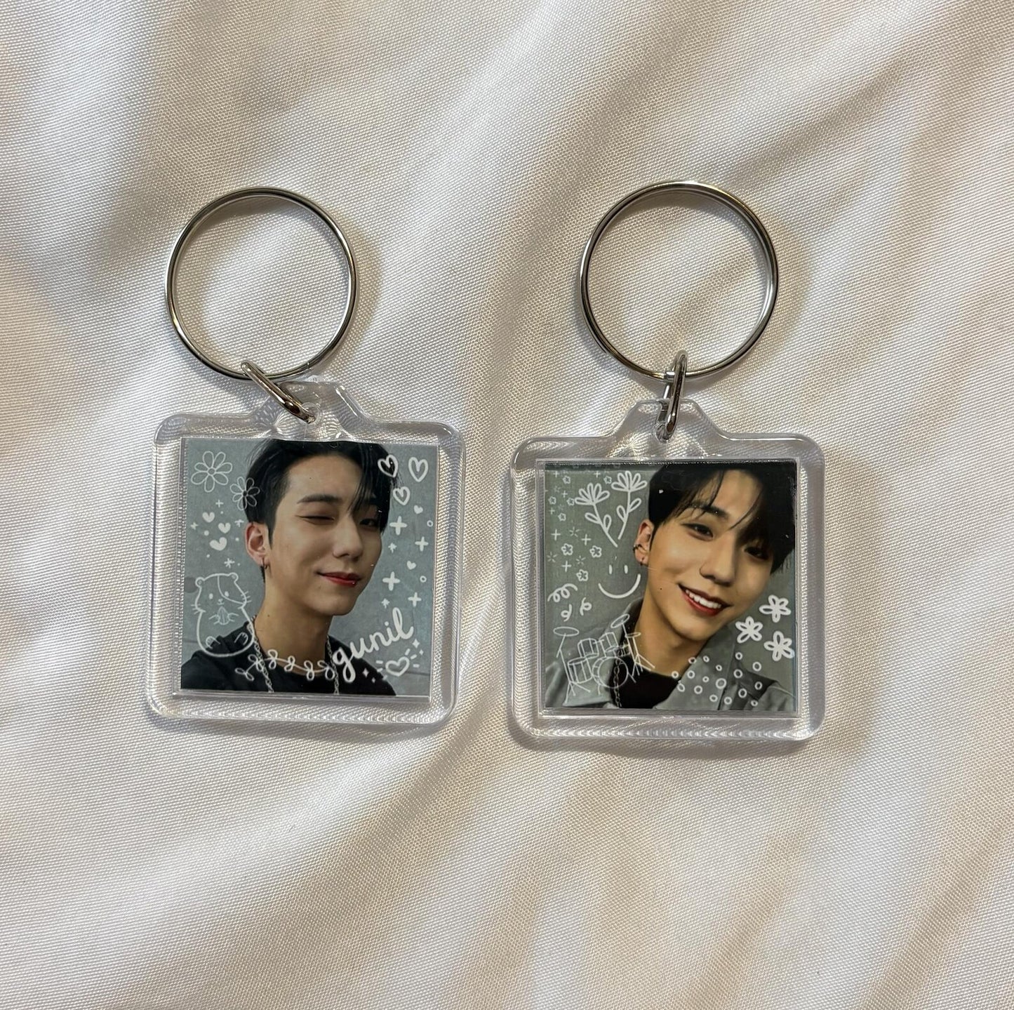 Xdinary Heroes Member Double-Sided Photo Keychain