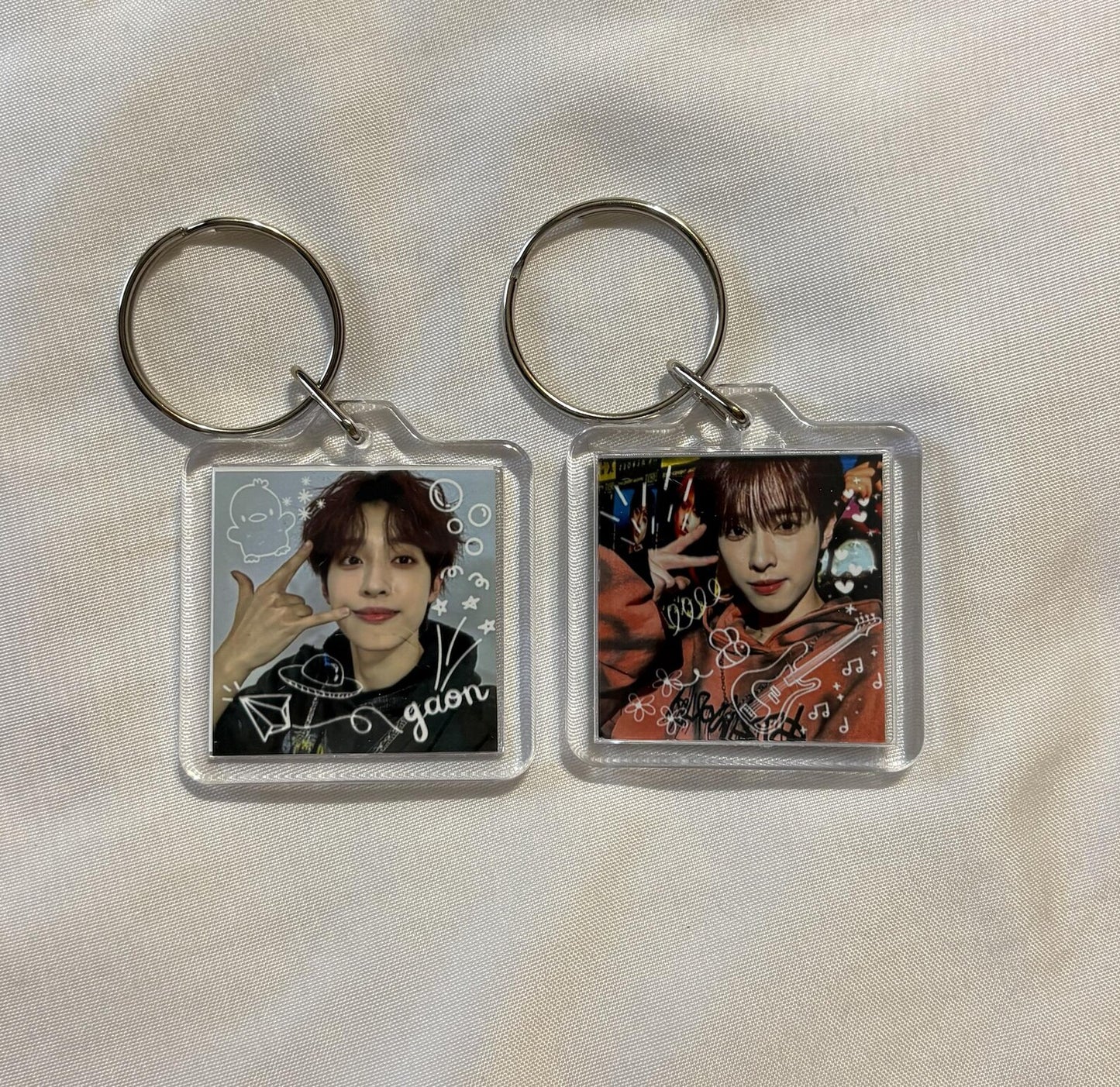 Xdinary Heroes Member Double-Sided Photo Keychain