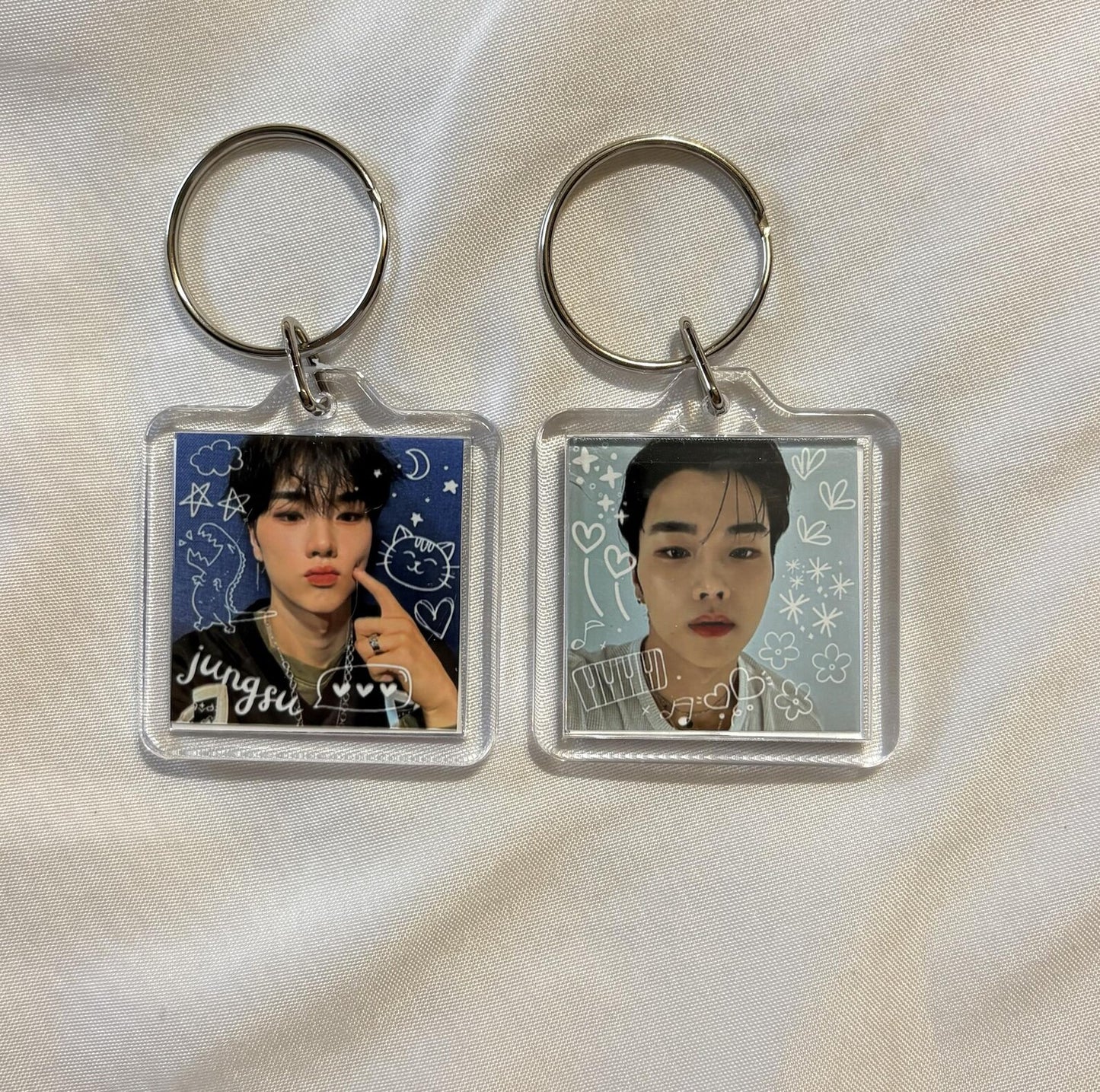 Xdinary Heroes Member Double-Sided Photo Keychain